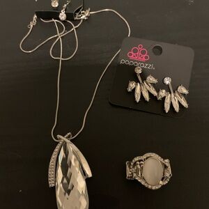 Fashion Jewelry By Paparazzi Necklace , Ring Earrings